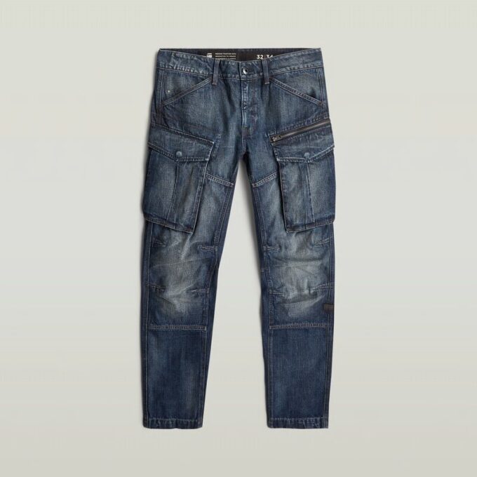 Rovic Zip 3D Regular Avsmalnande Jeans
