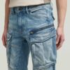 Rovic Zip 3D Regular Avsmalnande Jeans