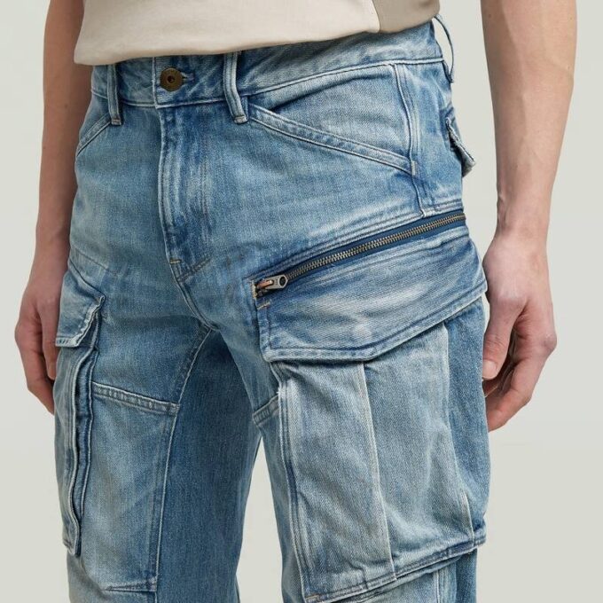 Rovic Zip 3D Regular Avsmalnande Jeans