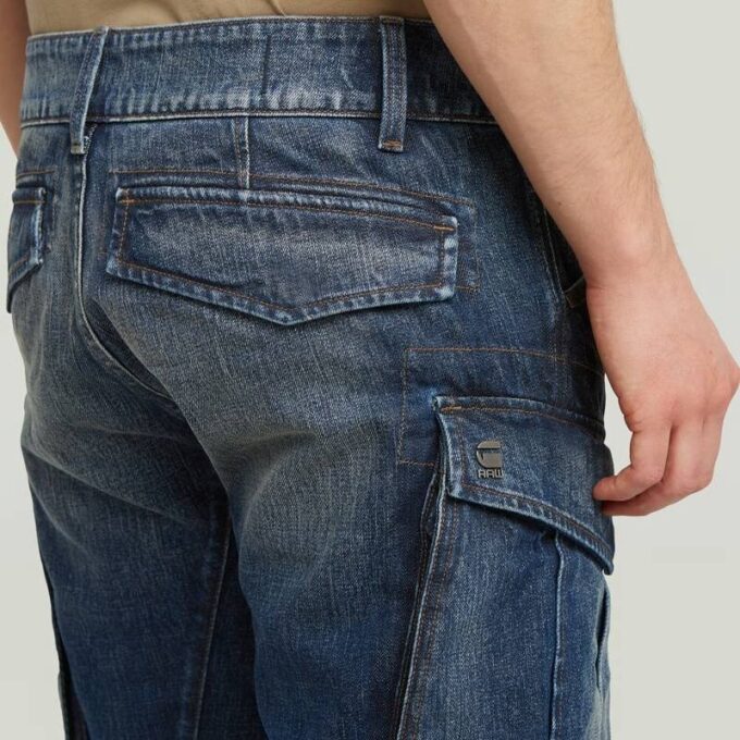 Rovic Zip 3D Regular Avsmalnande Jeans