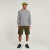 Rovic Zip Relaxed Shorts Rovic Zip Relaxed Shorts
