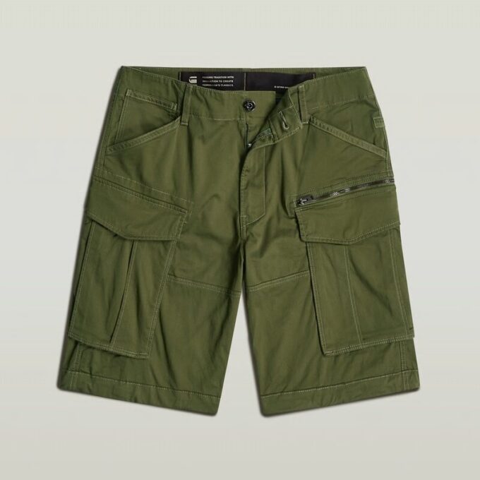 Rovic Zip Relaxed Shorts Rovic Zip Relaxed Shorts