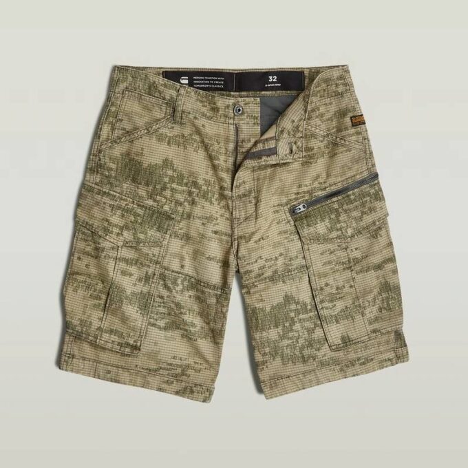 Rovic Zip Relaxed Shorts Rovic Zip Relaxed Shorts