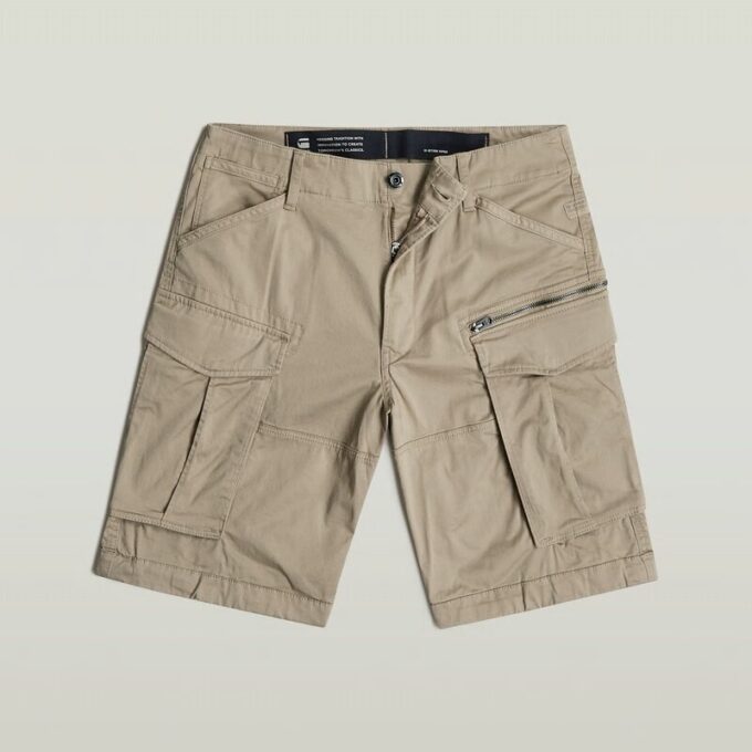 Rovic Zip Relaxed Shorts Rovic Zip Relaxed Shorts