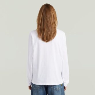 Rundringad långärmad t-shirt