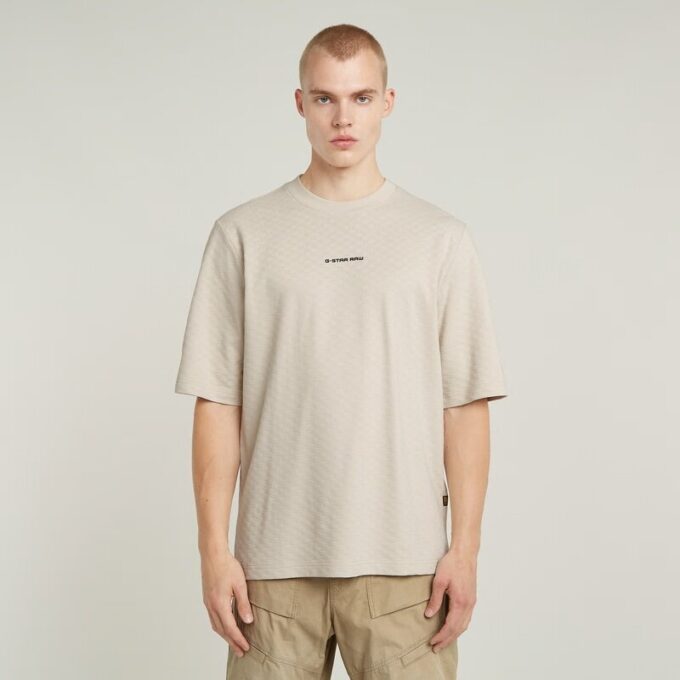 Rutig diskant-t-shirt Rutig diskant-t-shirt