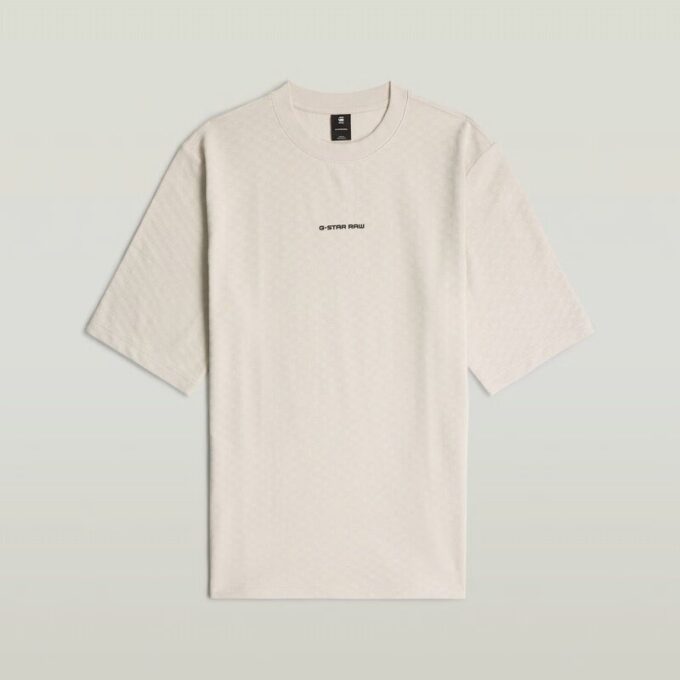 Rutig diskant-t-shirt Rutig diskant-t-shirt