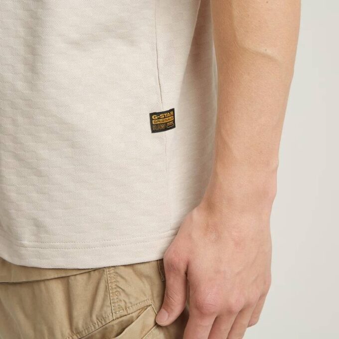 Rutig diskant-t-shirt Rutig diskant-t-shirt