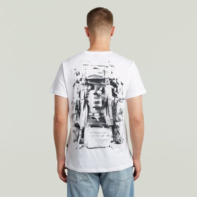 Ryggsäck med grafisk t-shirt
