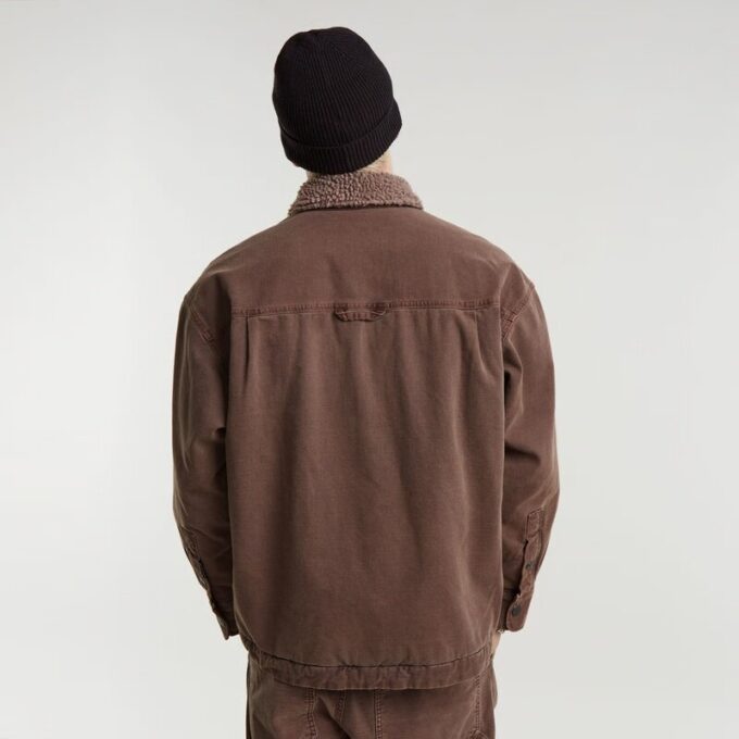 Sherpajacka med boxig passform Sherpajacka med boxig passform