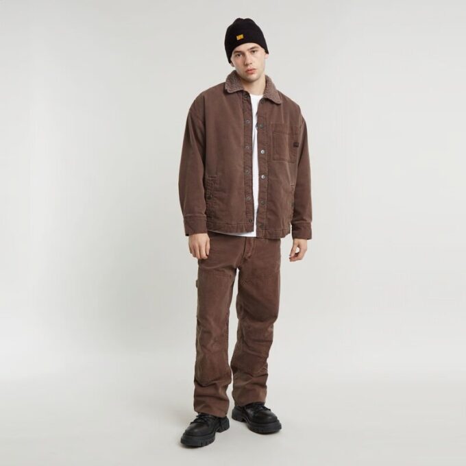 Sherpajacka med boxig passform Sherpajacka med boxig passform