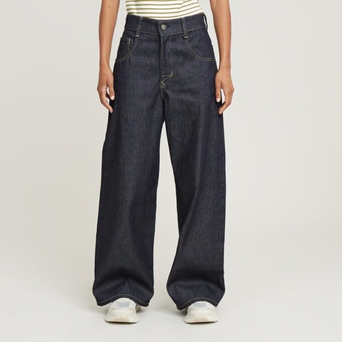 Skater Långa Jeans Med Höga Pocket Och Lösa Skater Långa Jeans Med Höga Pocket Och Lösa