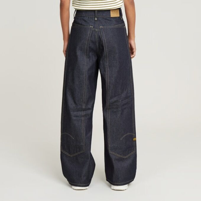 Skater Långa Jeans Med Höga Pocket Och Lösa Skater Långa Jeans Med Höga Pocket Och Lösa