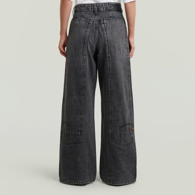 Skater Långa Jeans Med Höga Pocket Och Lösa Skater Långa Jeans Med Höga Pocket Och Lösa