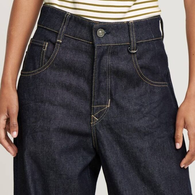 Skater Långa Jeans Med Höga Pocket Och Lösa Skater Långa Jeans Med Höga Pocket Och Lösa