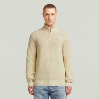 Skipper Stickad med Honey Comb-struktur Skipper Stickad med Honey Comb-struktur
