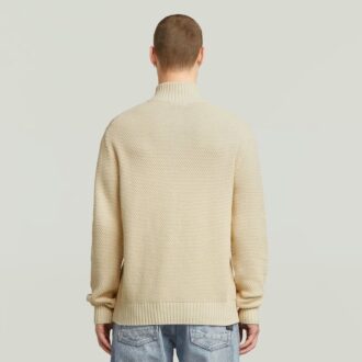 Skipper Stickad med Honey Comb-struktur Skipper Stickad med Honey Comb-struktur