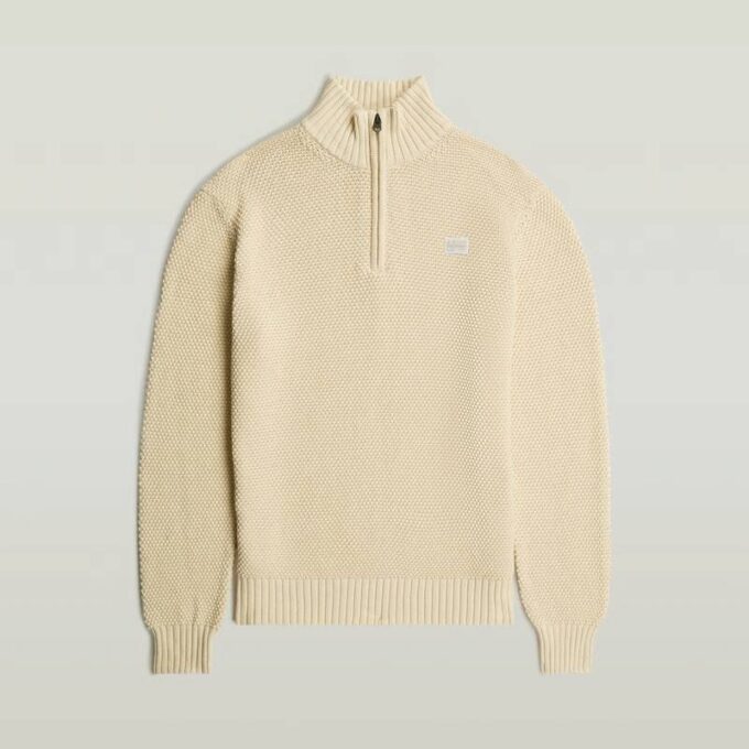 Skipper Stickad med Honey Comb-struktur
