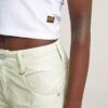 Slim Cropped Topp Med Tryck Baktill Slim Cropped Topp Med Tryck Baktill