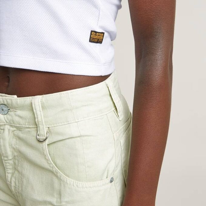 Slim Cropped Topp Med Tryck Baktill Slim Cropped Topp Med Tryck Baktill