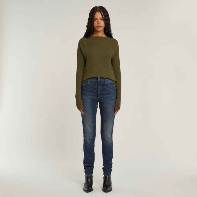 Slim Ribbad Topp