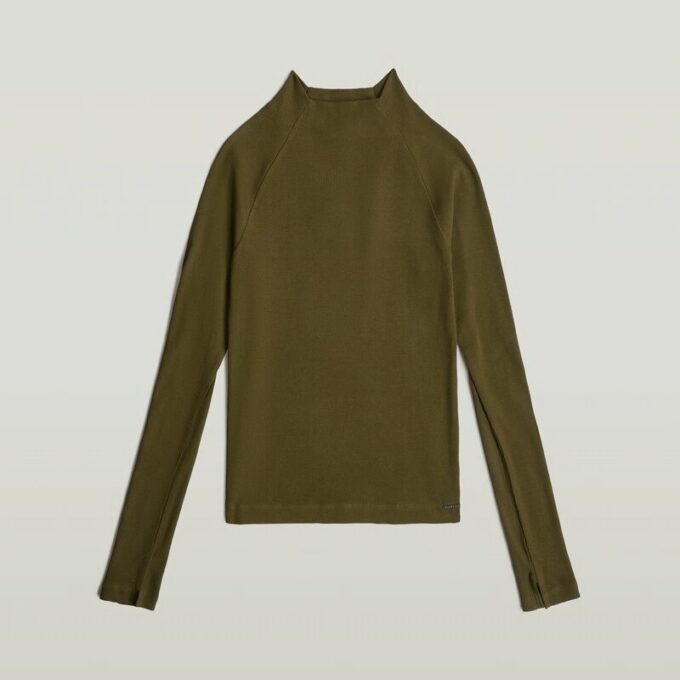 Slim Ribbad Topp