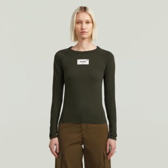 Slim-T-shirt med Embro Patch
