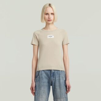 Slim-T-shirt med Embro Patch