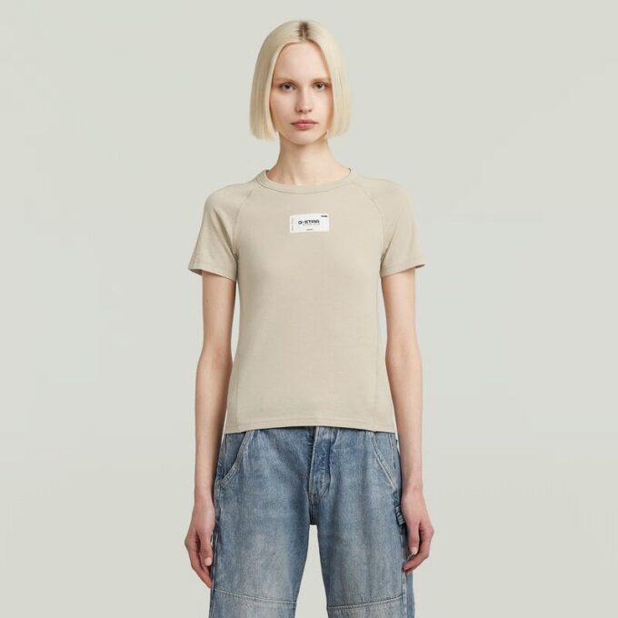 Slim-T-shirt med Embro Patch