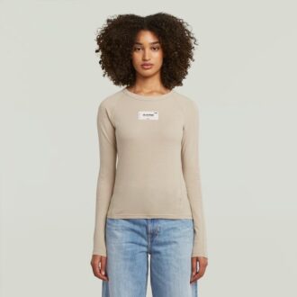 Slim-T-shirt med Embro Patch