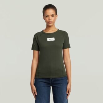 Slim-T-shirt med Embro Patch