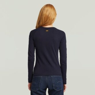 Slim-T-shirt med Embro Patch