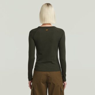 Slim-T-shirt med Embro Patch
