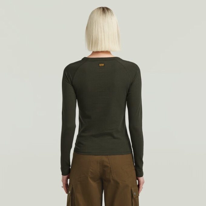 Slim-T-shirt med Embro Patch