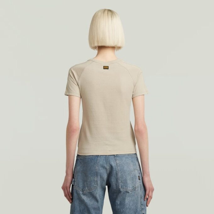 Slim-T-shirt med Embro Patch