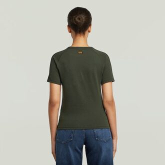 Slim-T-shirt med Embro Patch