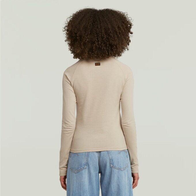 Slim-T-shirt med Embro Patch Slim-T-shirt med Embro Patch