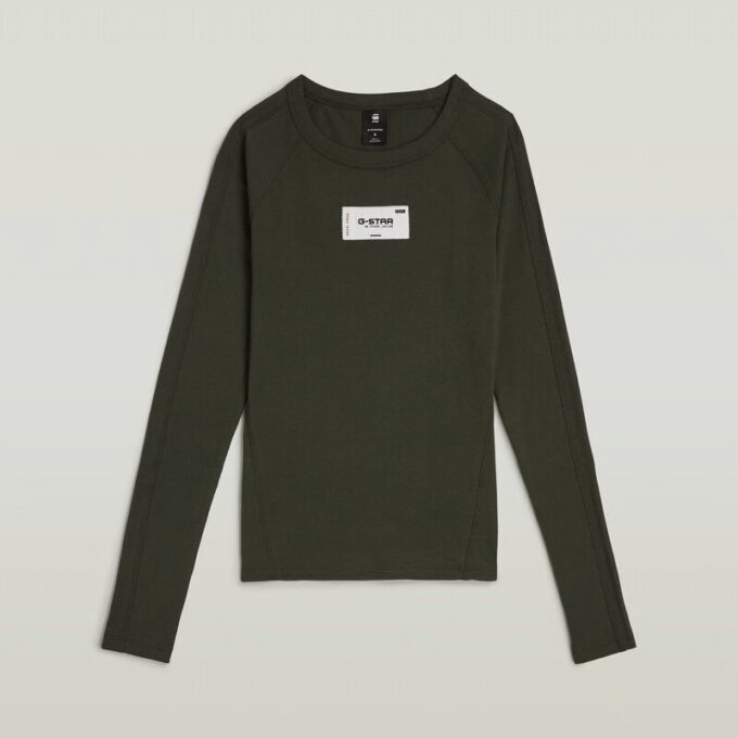 Slim-T-shirt med Embro Patch