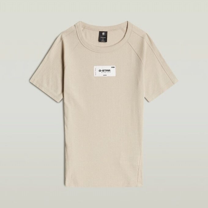 Slim-T-shirt med Embro Patch