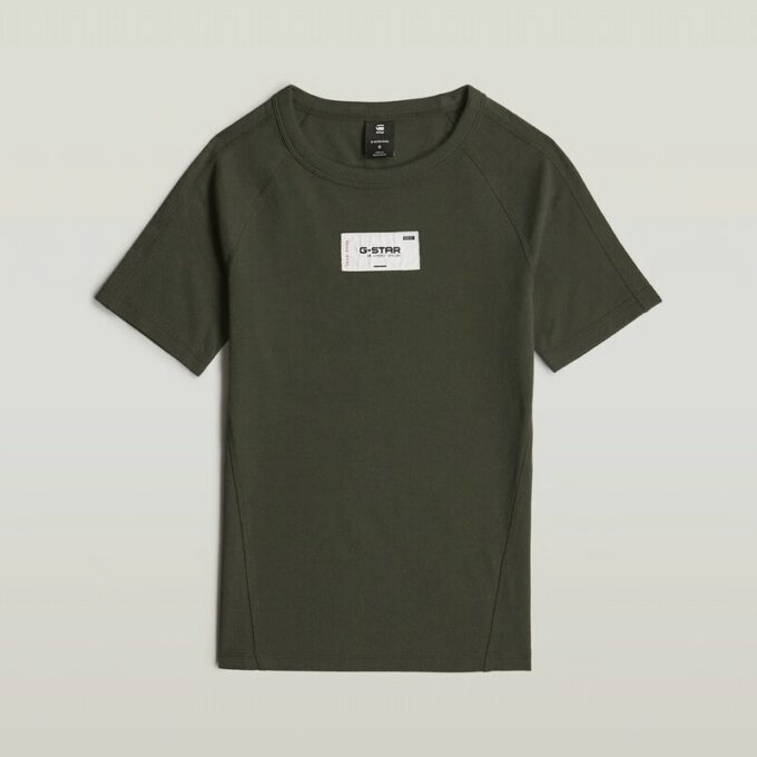 Slim-T-shirt med Embro Patch