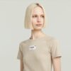 Slim-T-shirt med Embro Patch