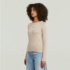 Slim-T-shirt med Embro Patch Slim-T-shirt med Embro Patch