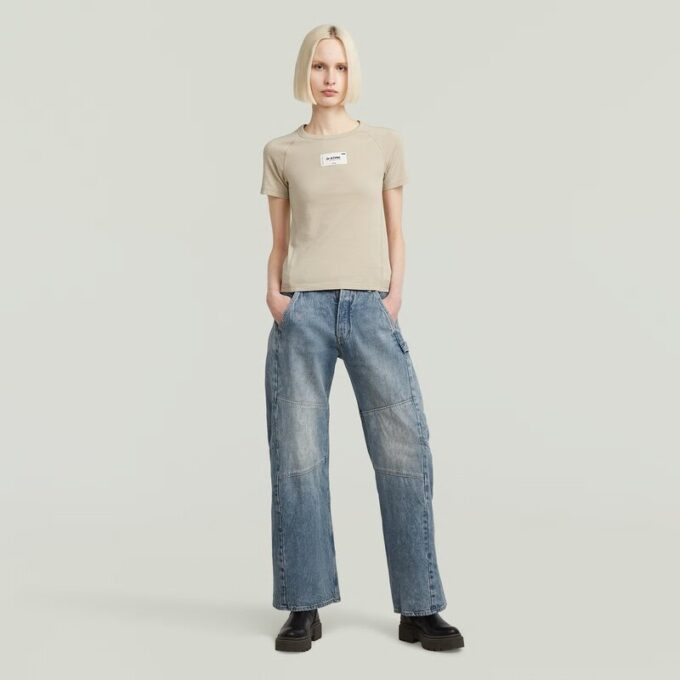 Slim-T-shirt med Embro Patch