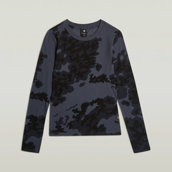 Slim-T-shirt med Heltryck Slim-T-shirt med Heltryck
