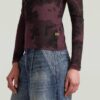 Slim-T-shirt med Heltryck Slim-T-shirt med Heltryck