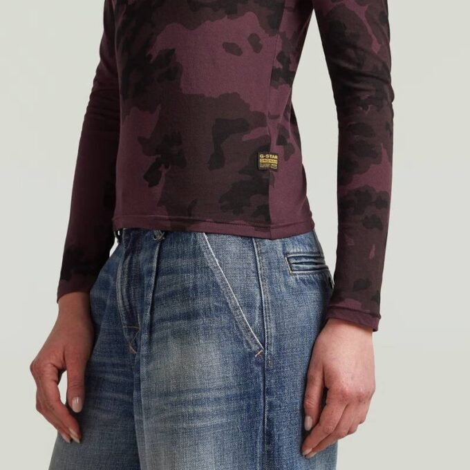 Slim-T-shirt med Heltryck Slim-T-shirt med Heltryck