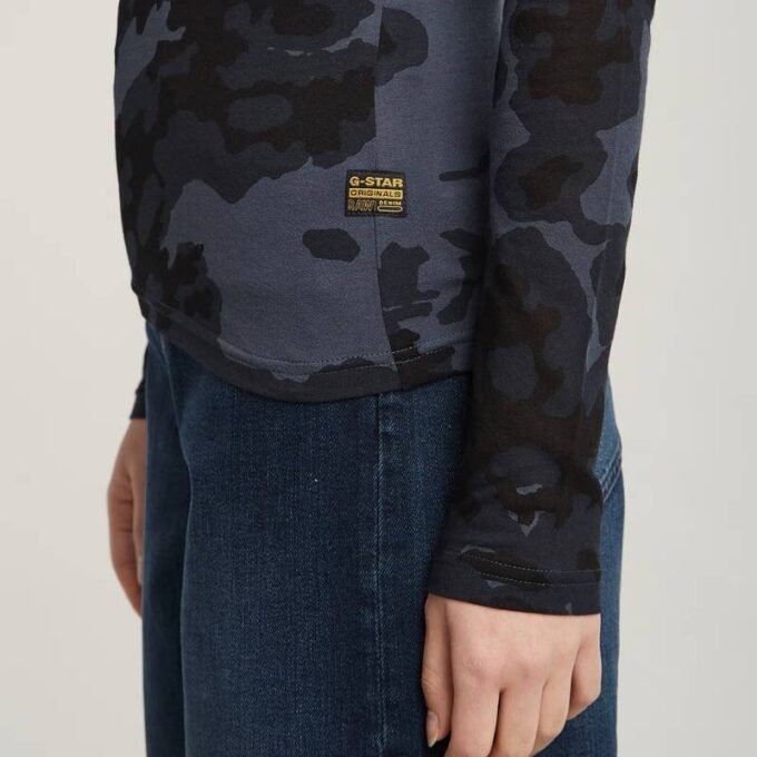 Slim-T-shirt med Heltryck Slim-T-shirt med Heltryck