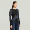 Slim-T-shirt med Heltryck Slim-T-shirt med Heltryck
