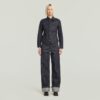 Slimmad Selvedge-jacka med kant och dragkedja Slimmad Selvedge-jacka med kant och dragkedja