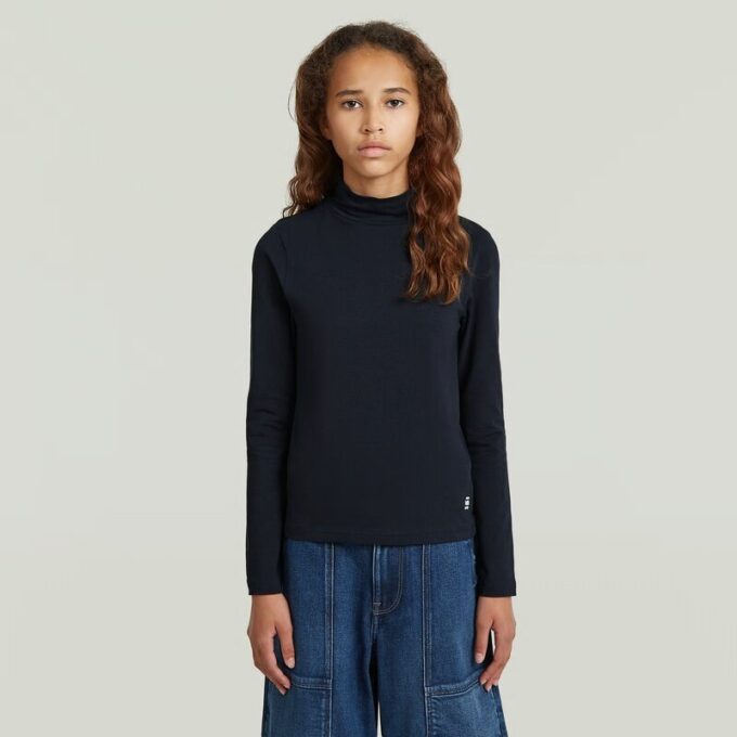 Slimmad topp för flickor Slimmad topp för flickor